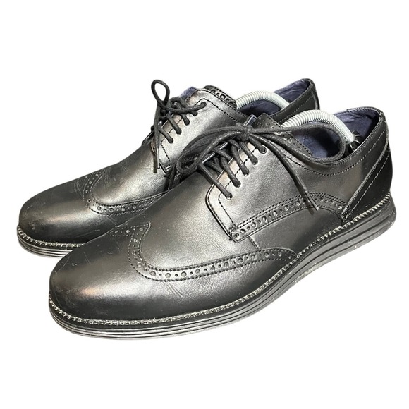 Cole Haan Men's Original Grand Classic Wingtip Oxford Black C27984 Black Size 11